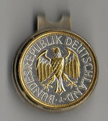 German 1 mark “Gold & silver Eagle” (quarter size)